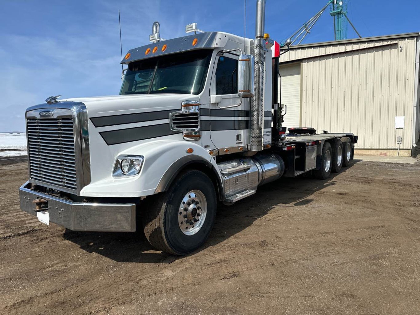 2012 Freightliner Coronado Tri axle Winch Truck (Texas bed) #9290 AS