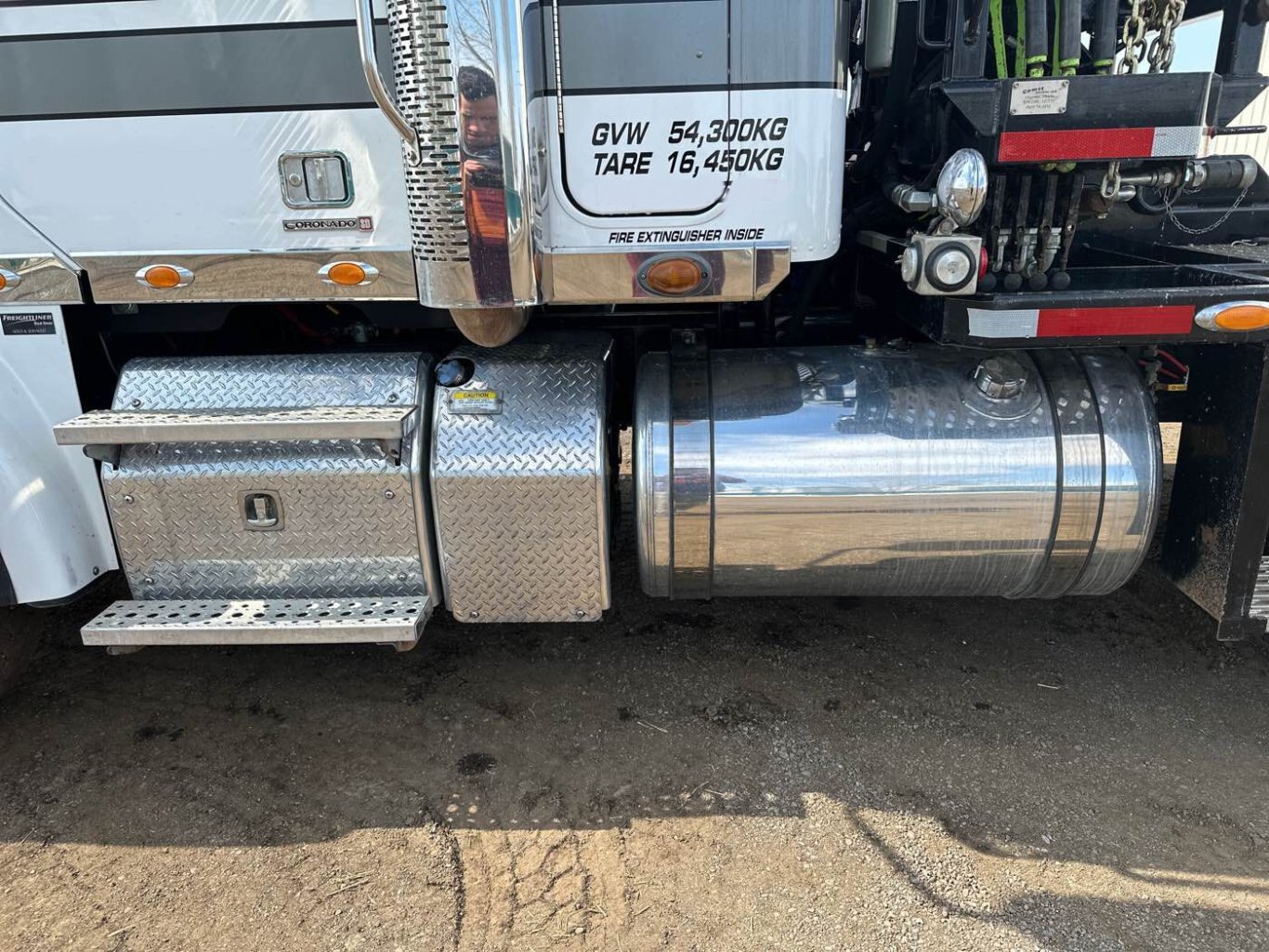 2012 Freightliner Coronado Tri axle Winch Truck (Texas bed) #9290 AS