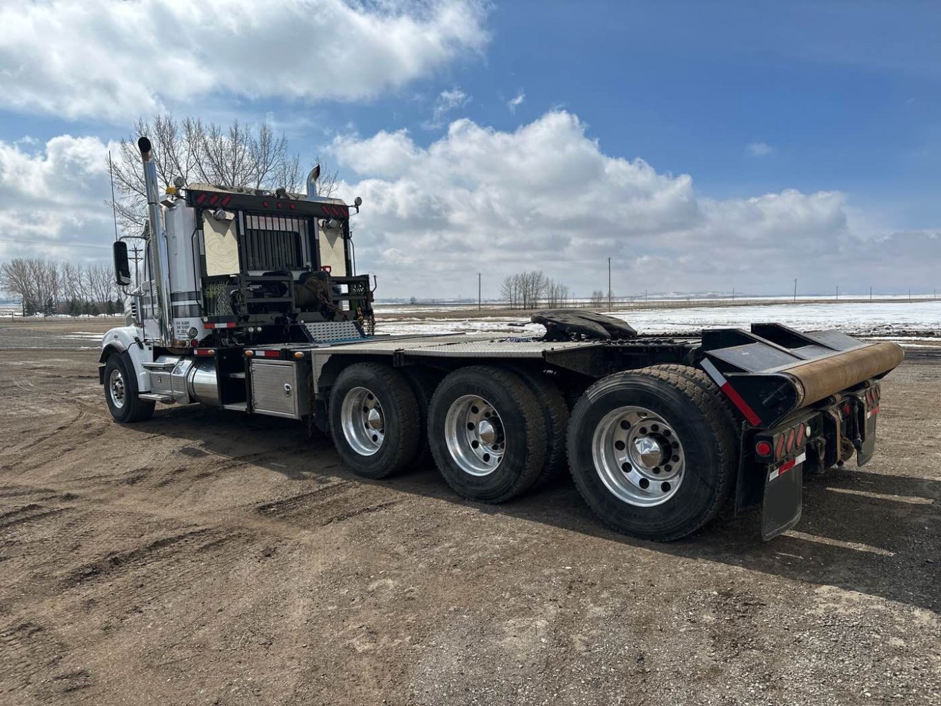 2012 Freightliner Coronado Tri axle Winch Truck (Texas bed) #9290 AS