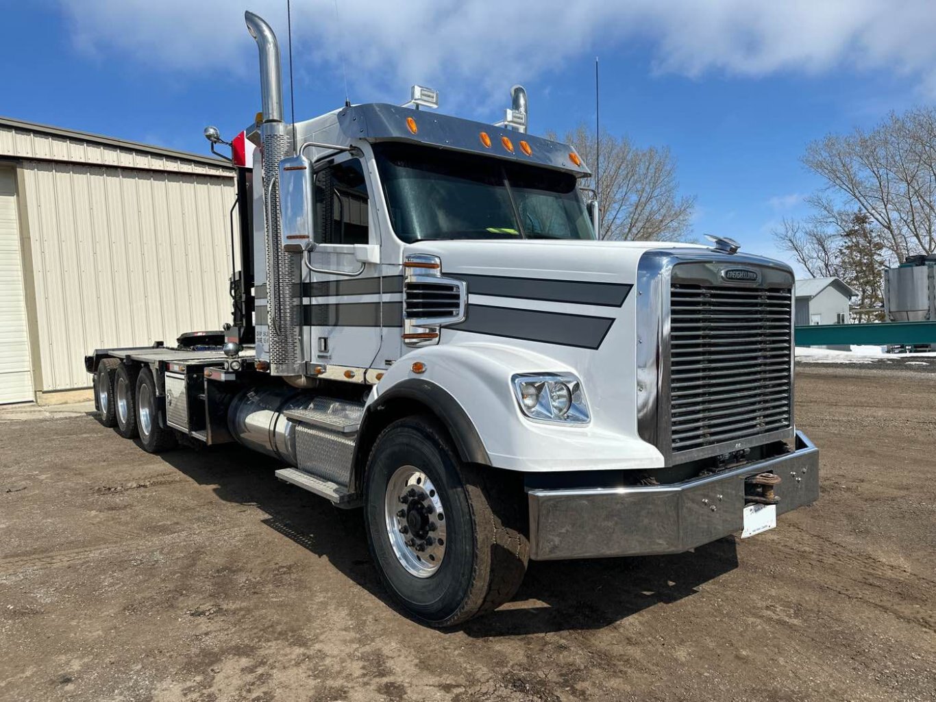 2012 Freightliner Coronado Tri axle Winch Truck (Texas bed) #9290 AS