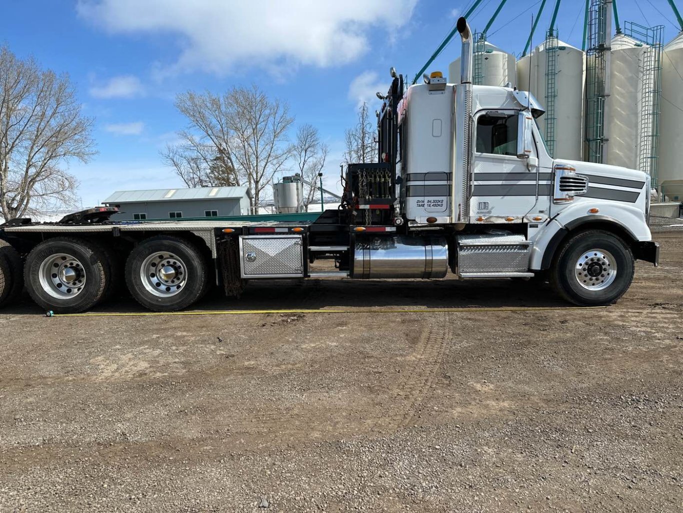 2012 Freightliner Coronado Tri axle Winch Truck (Texas bed) #9290 AS