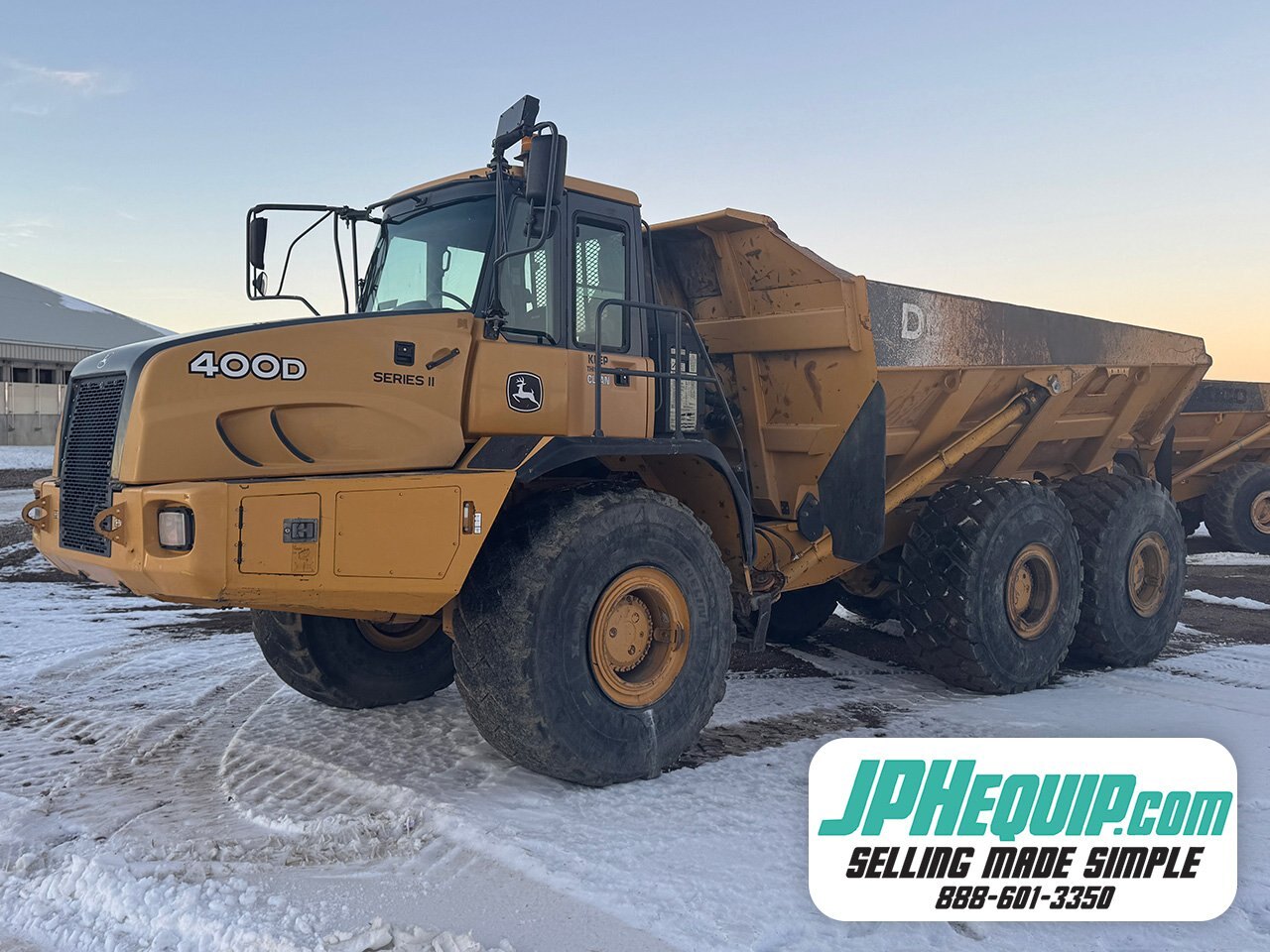 2011 Deere 400D II Rock Truck ADT #9291 JP