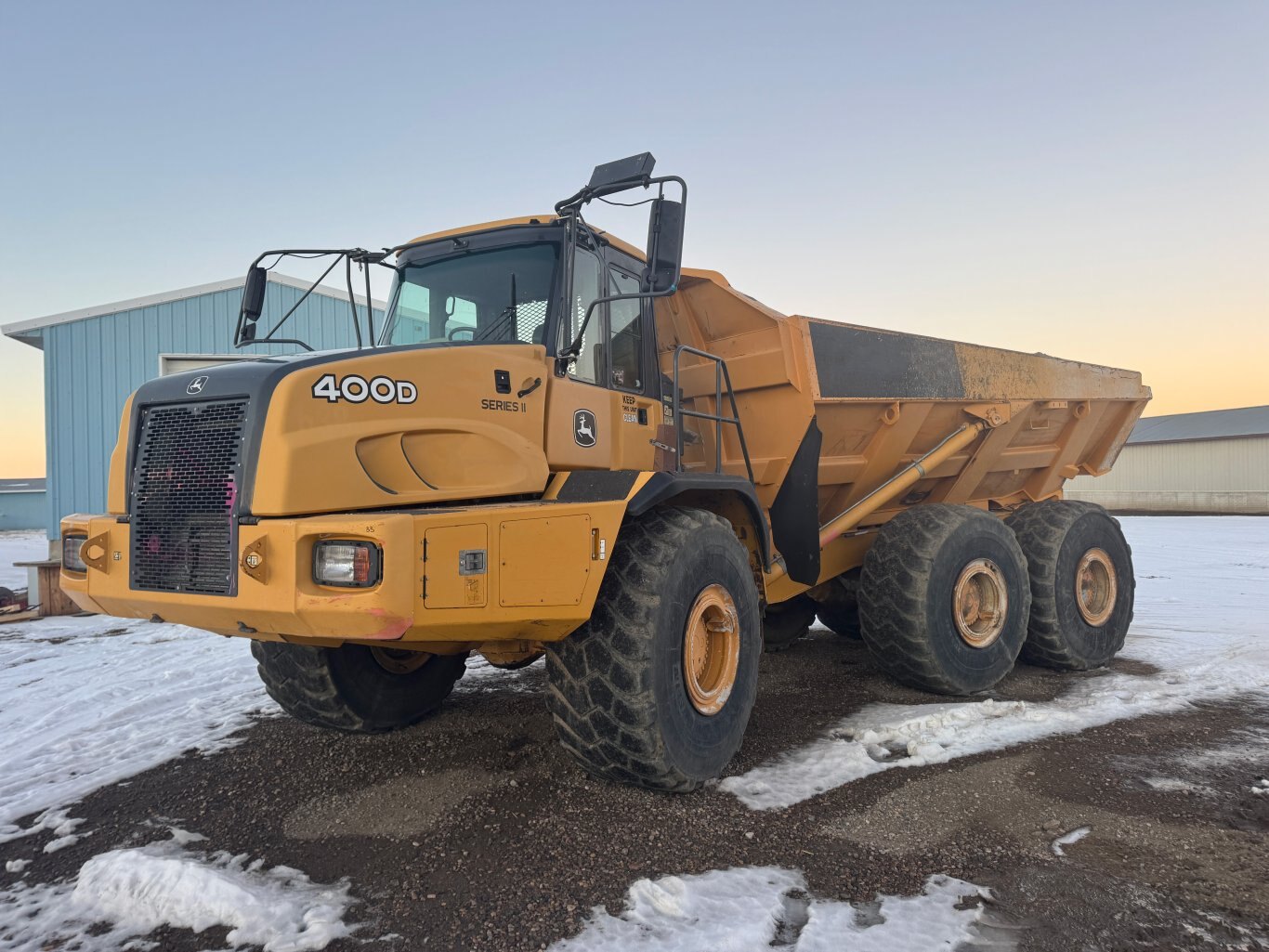 2011 Deere 400D II Rock Truck ADT #9292 JP