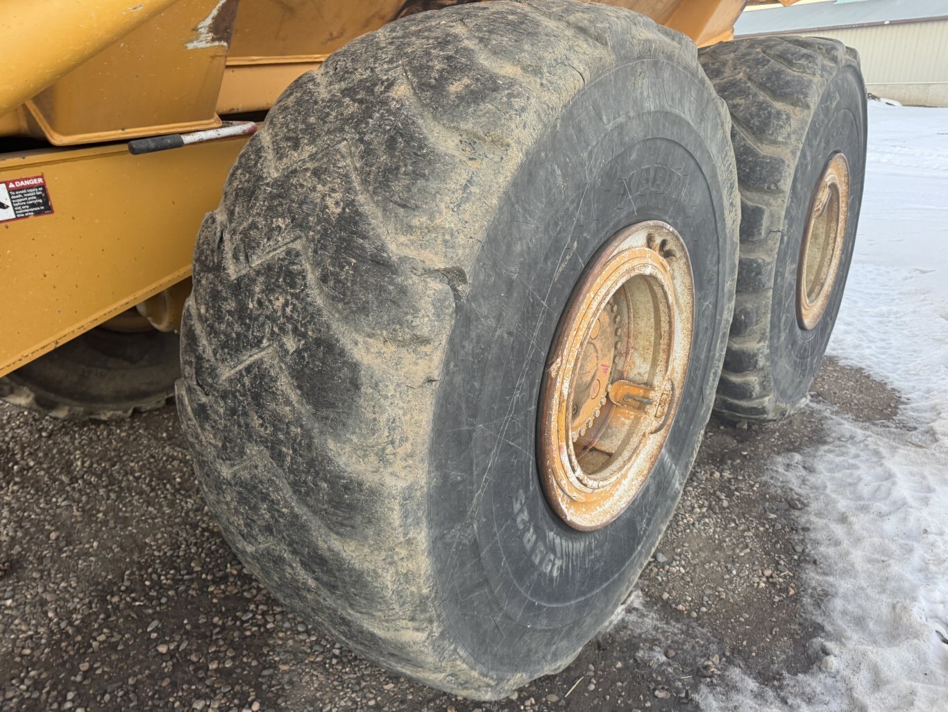 2011 Deere 400D II Rock Truck ADT #9292 JP