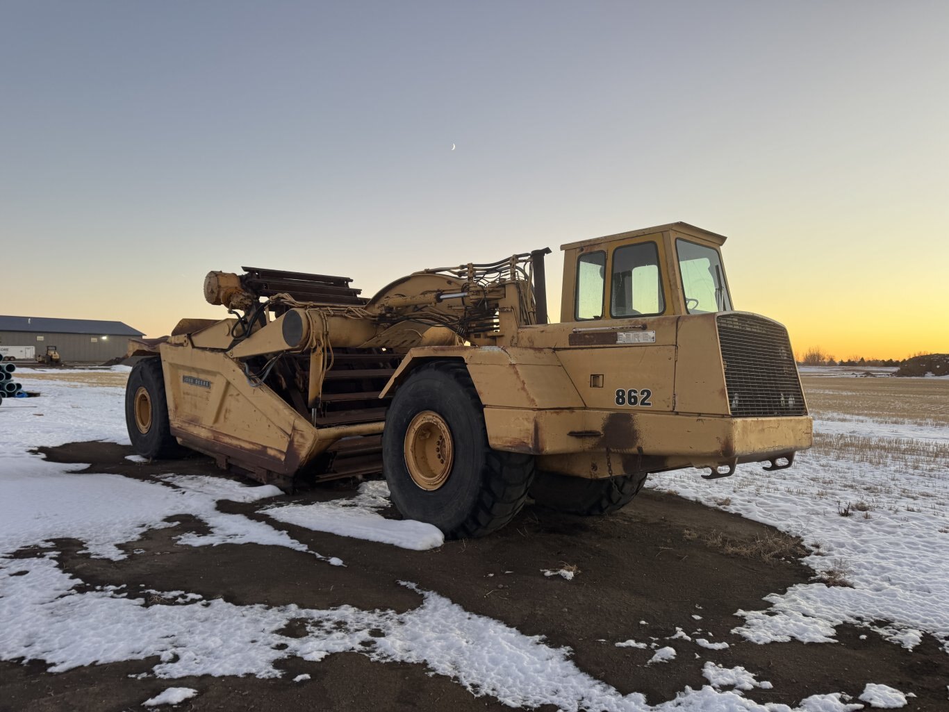 1981 John Deere 862 Elevating Scraper #9293 JP