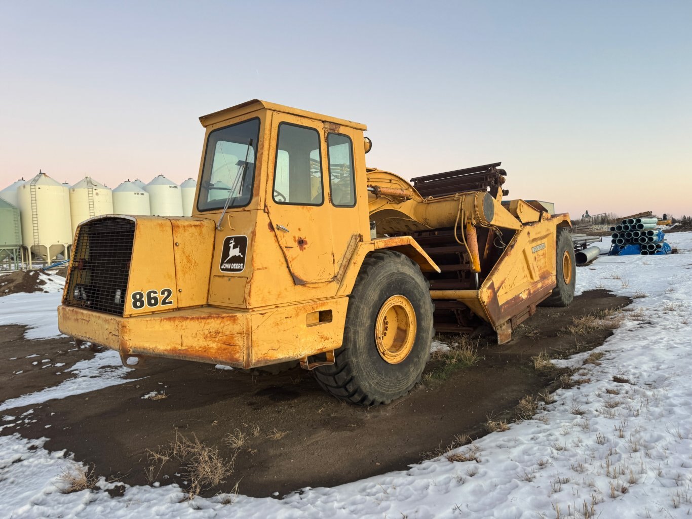 1981 John Deere 862 Elevating Scraper #9293 JP