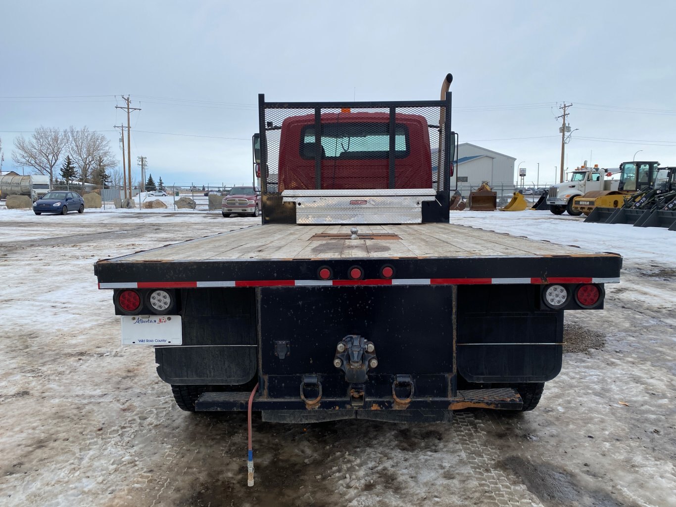 2013 International Durastar 4400 Deck Truck 4x2 Flatbed Truck #9295 BP