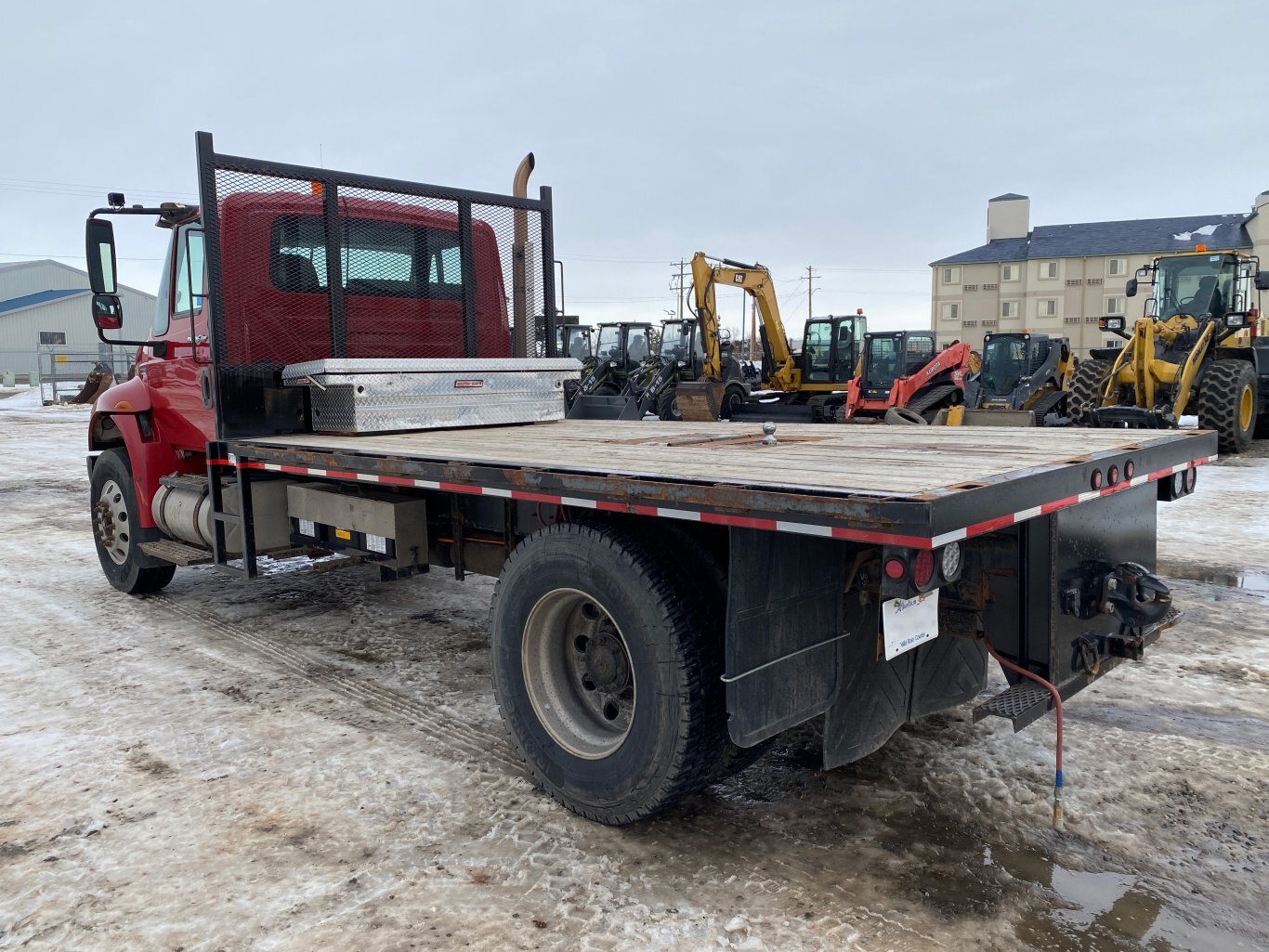 2013 International Durastar 4400 Deck Truck 4x2 Flatbed Truck #9295 BP