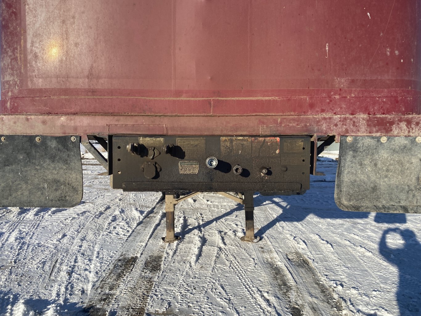 1995 Midland End Dump Trailer ** Wholesale Unit ** Triaxle Grain Trailer #9299 BP