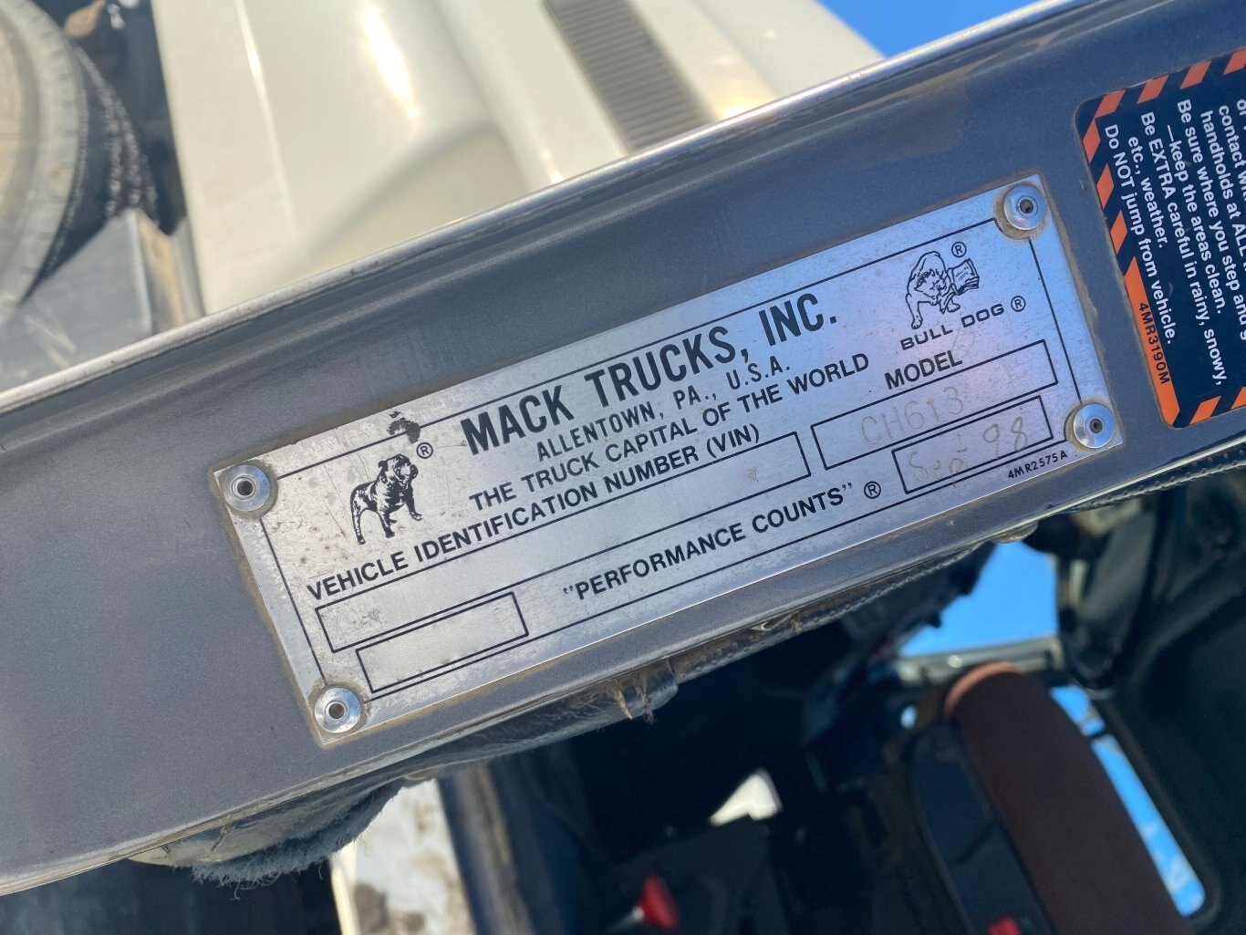 1999 Mack CH613 Sleeper Truck ** Wholesale Unit **     #9300 BP