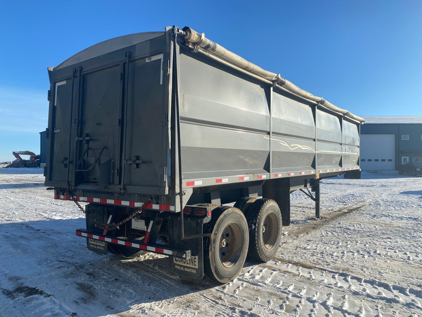 2021 Loadline End Dump Trailer ** Wholesale Unit ** Tandem Axle Grain Trailer #9301 BP