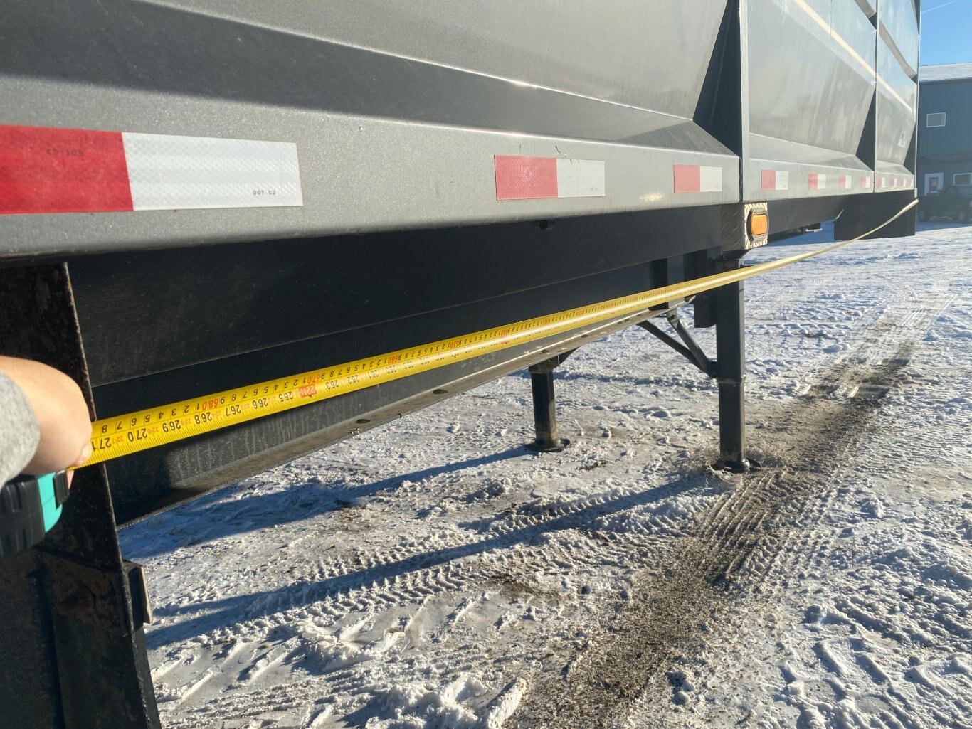 2021 Loadline End Dump Trailer ** Wholesale Unit ** Tandem Axle Grain Trailer #9301 BP