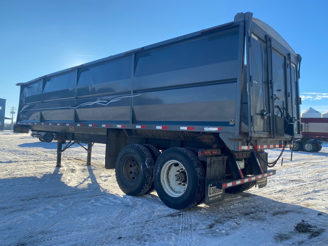 2021 Loadline End Dump Trailer ** Wholesale Unit ** Tandem Axle Grain Trailer #9301 BP