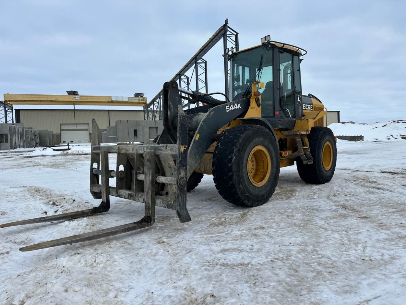 2010 John Deere 544K Wheel Loader with Forks #9311 JA