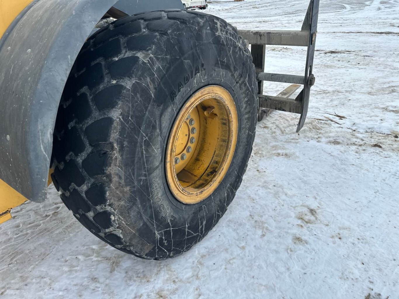 2010 John Deere 544K Wheel Loader with Forks #9311 JA