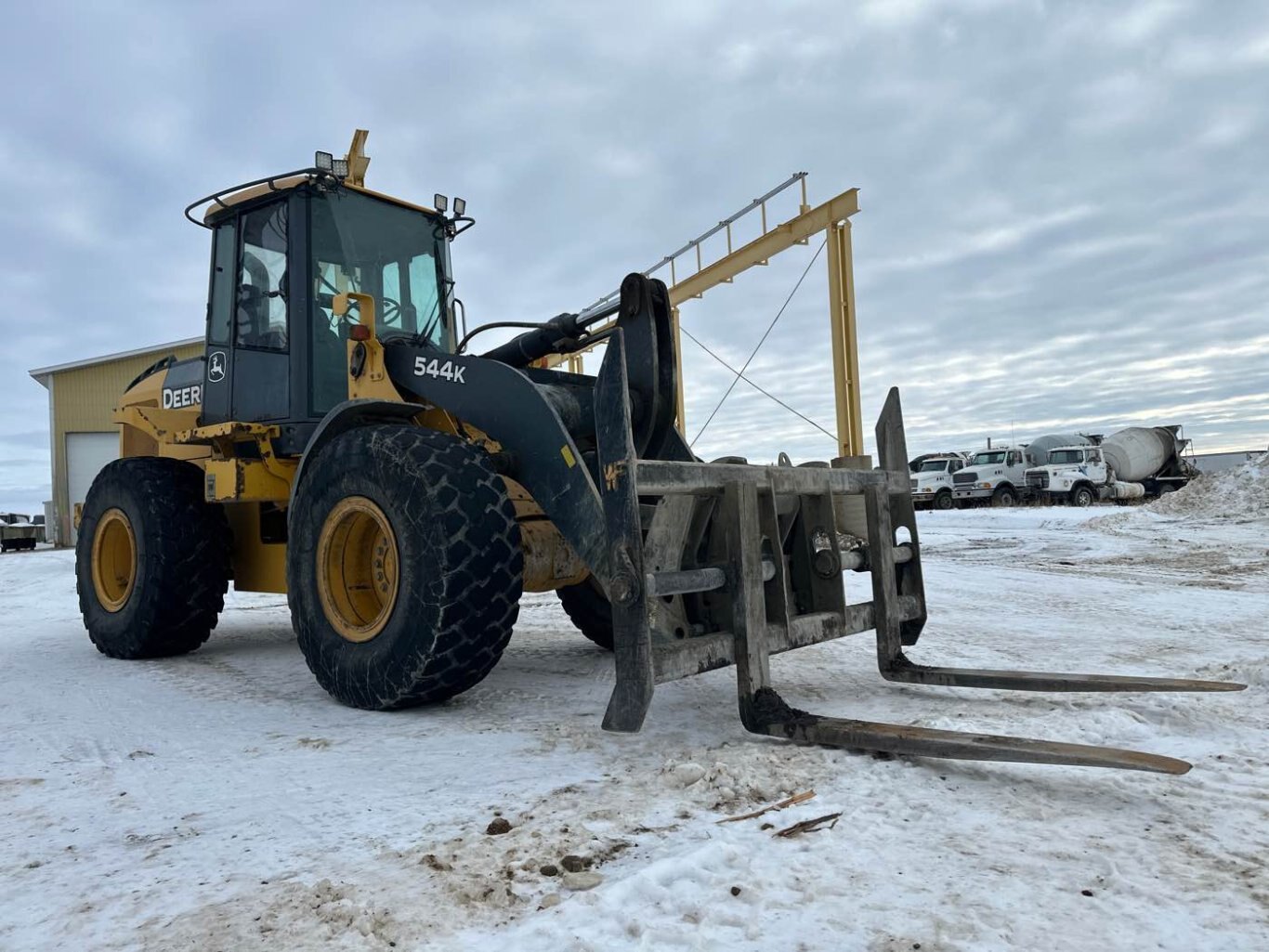 2010 John Deere 544K Wheel Loader with Forks #9311 JA