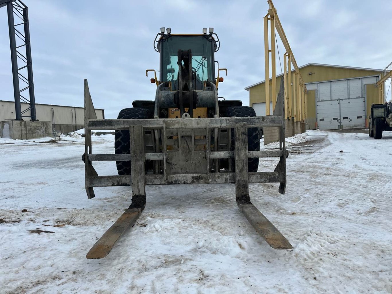 2010 John Deere 544K Wheel Loader with Forks #9311 JA