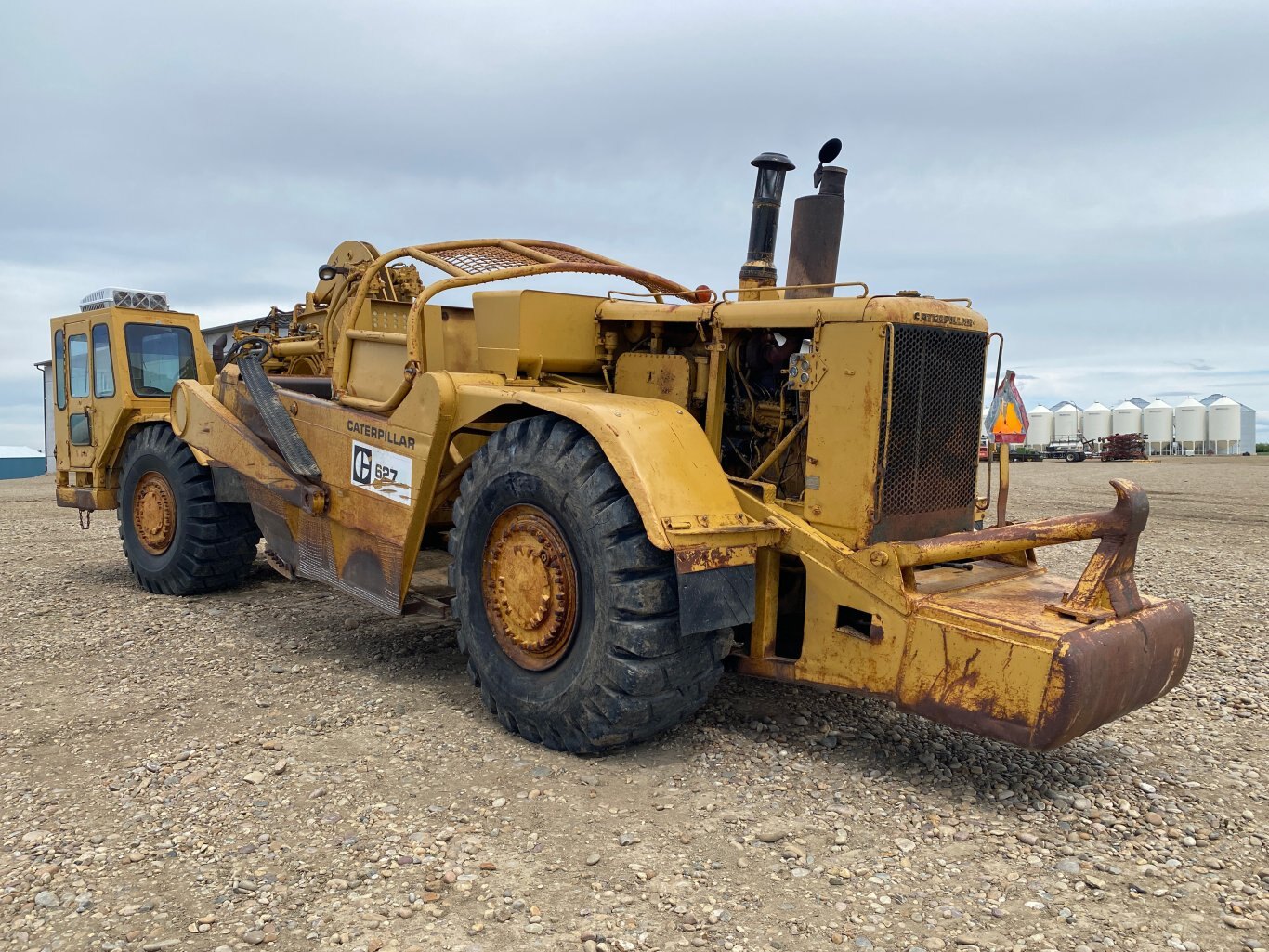 1973 CATERPILLAR 627 Motor Scraper #9312 BP