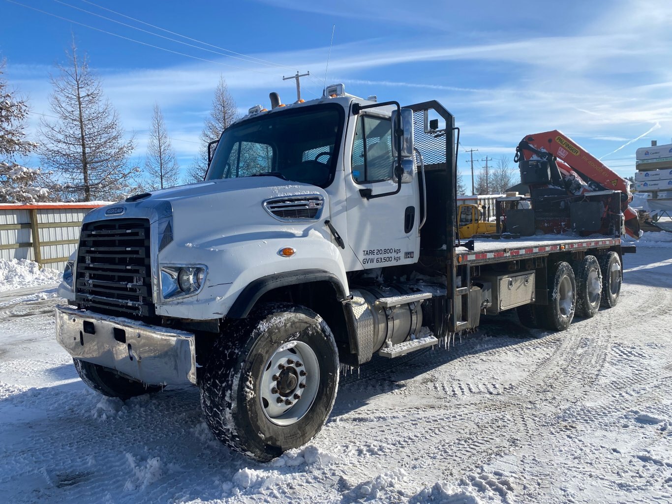 2012 Freightliner M2 Business Class Palfinger Crane Truck #9313 AS