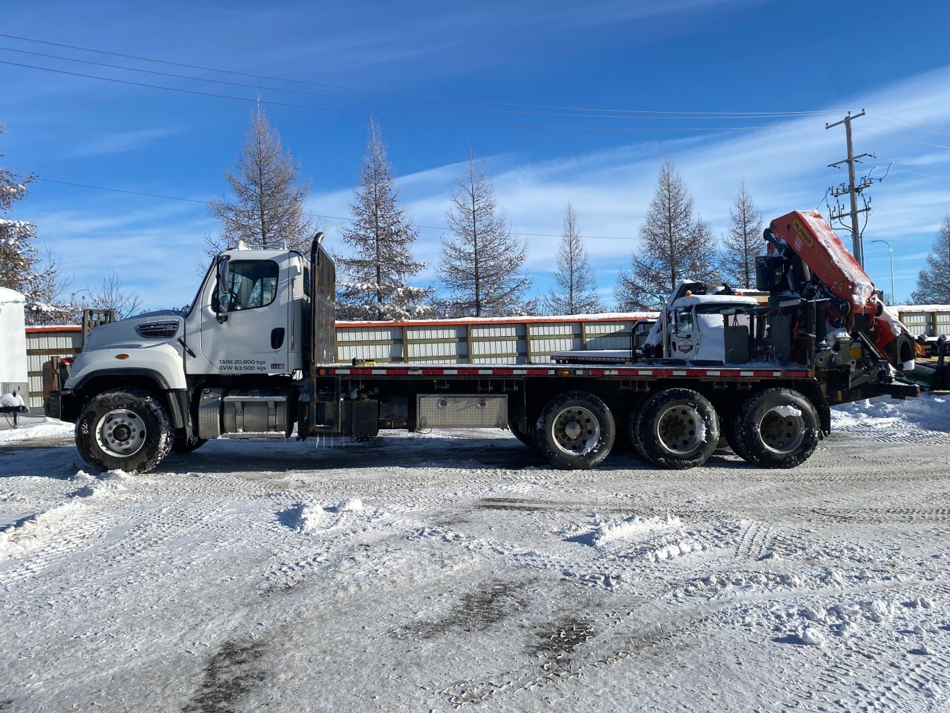 2012 Freightliner M2 Business Class Palfinger Crane Truck #9313 AS