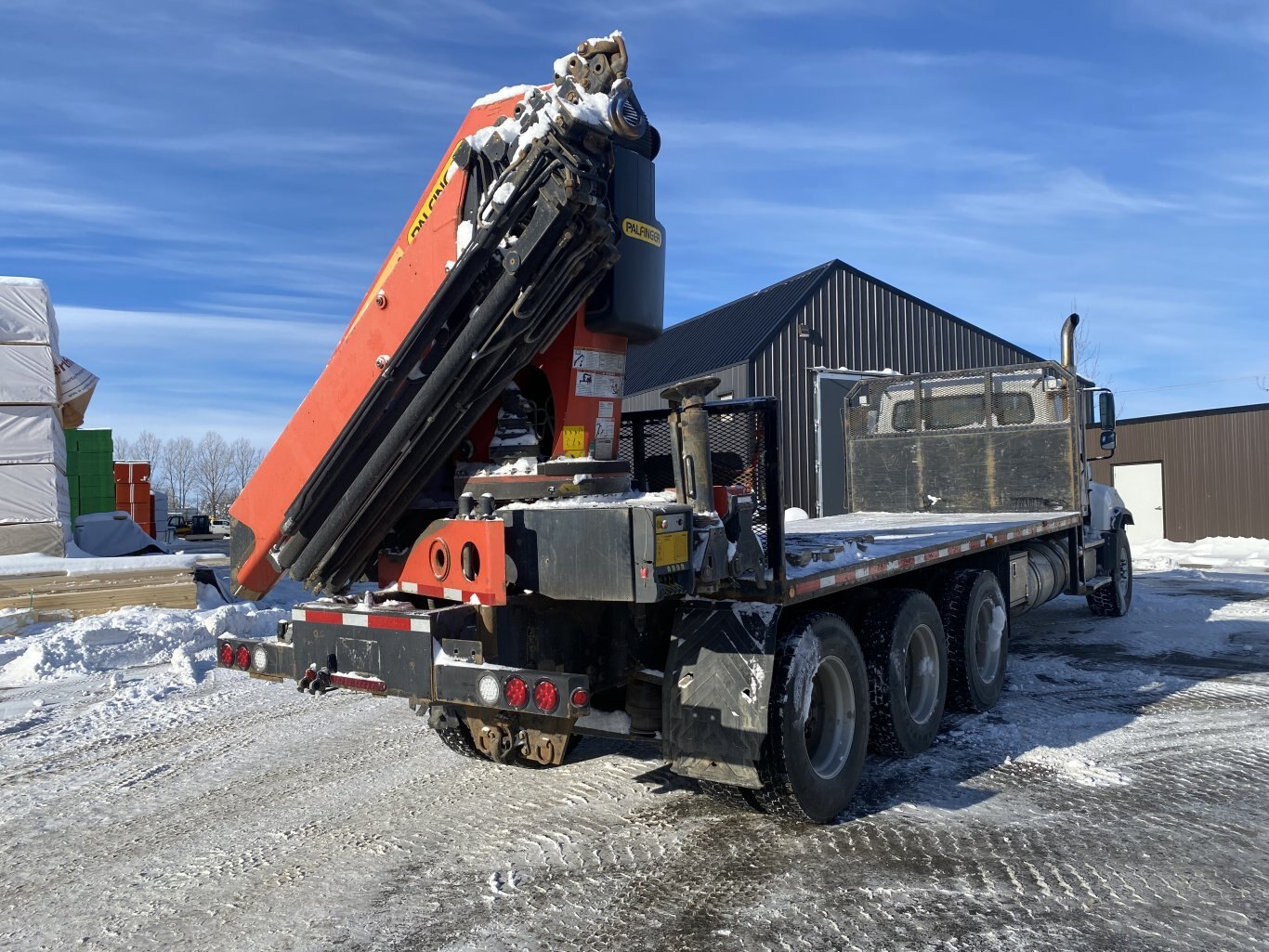 2012 Freightliner M2 Business Class Palfinger Crane Truck #9313 AS