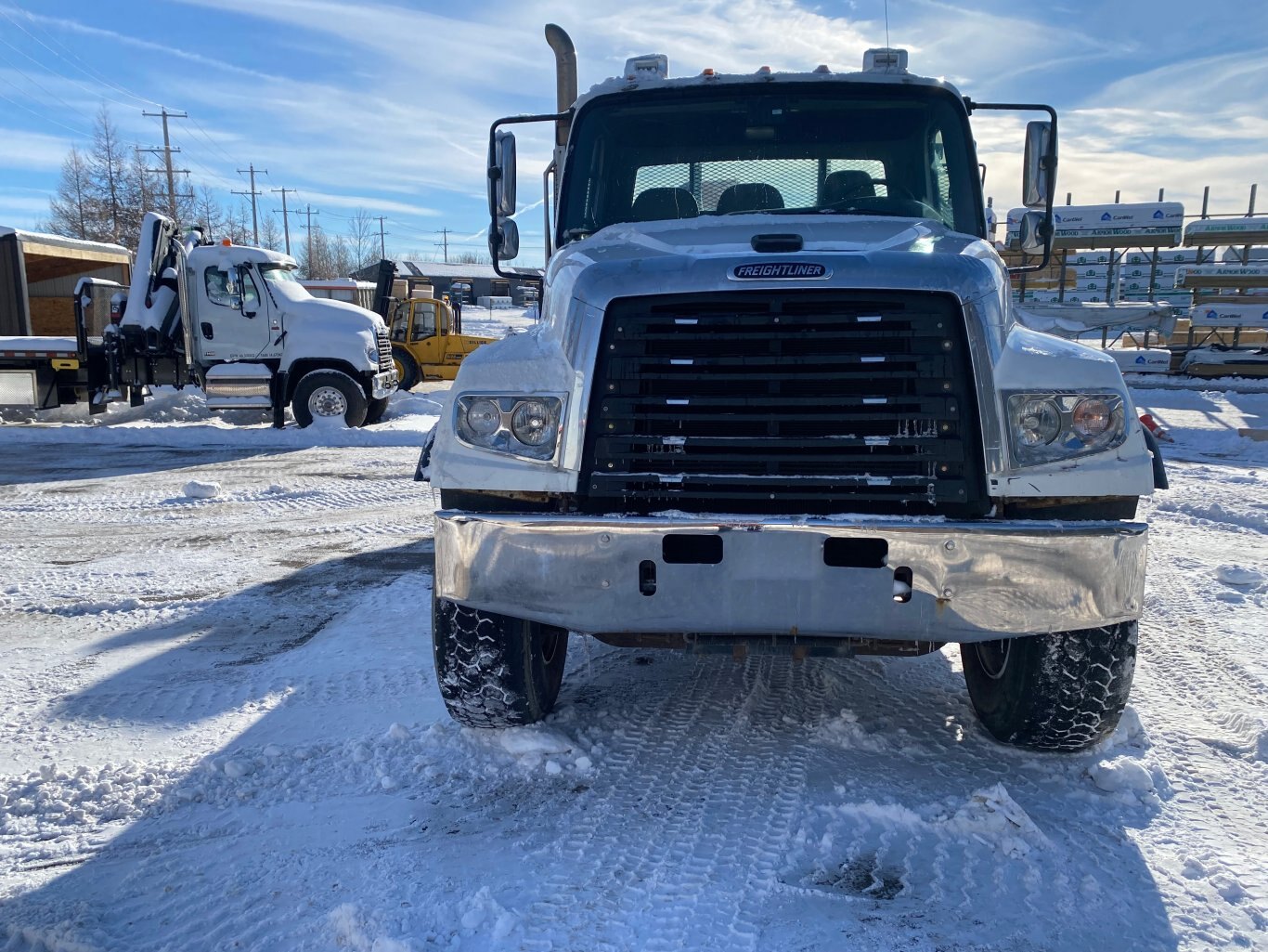 2012 Freightliner M2 Business Class Palfinger Crane Truck #9313 AS