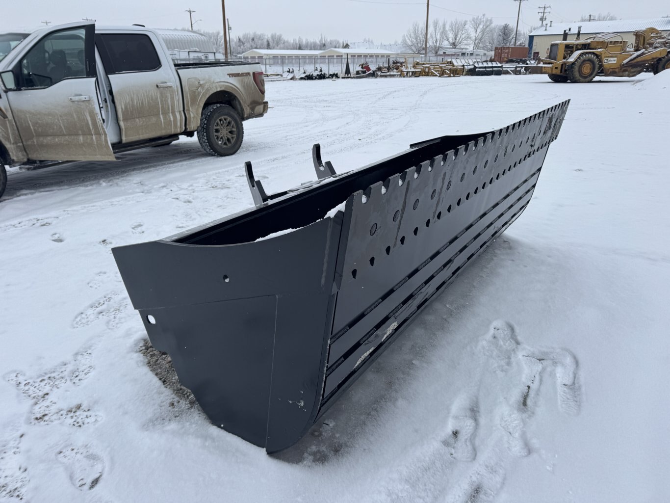 250 Series 120in Twist Excavator Manure Feedlot Bucket #10247 JPH