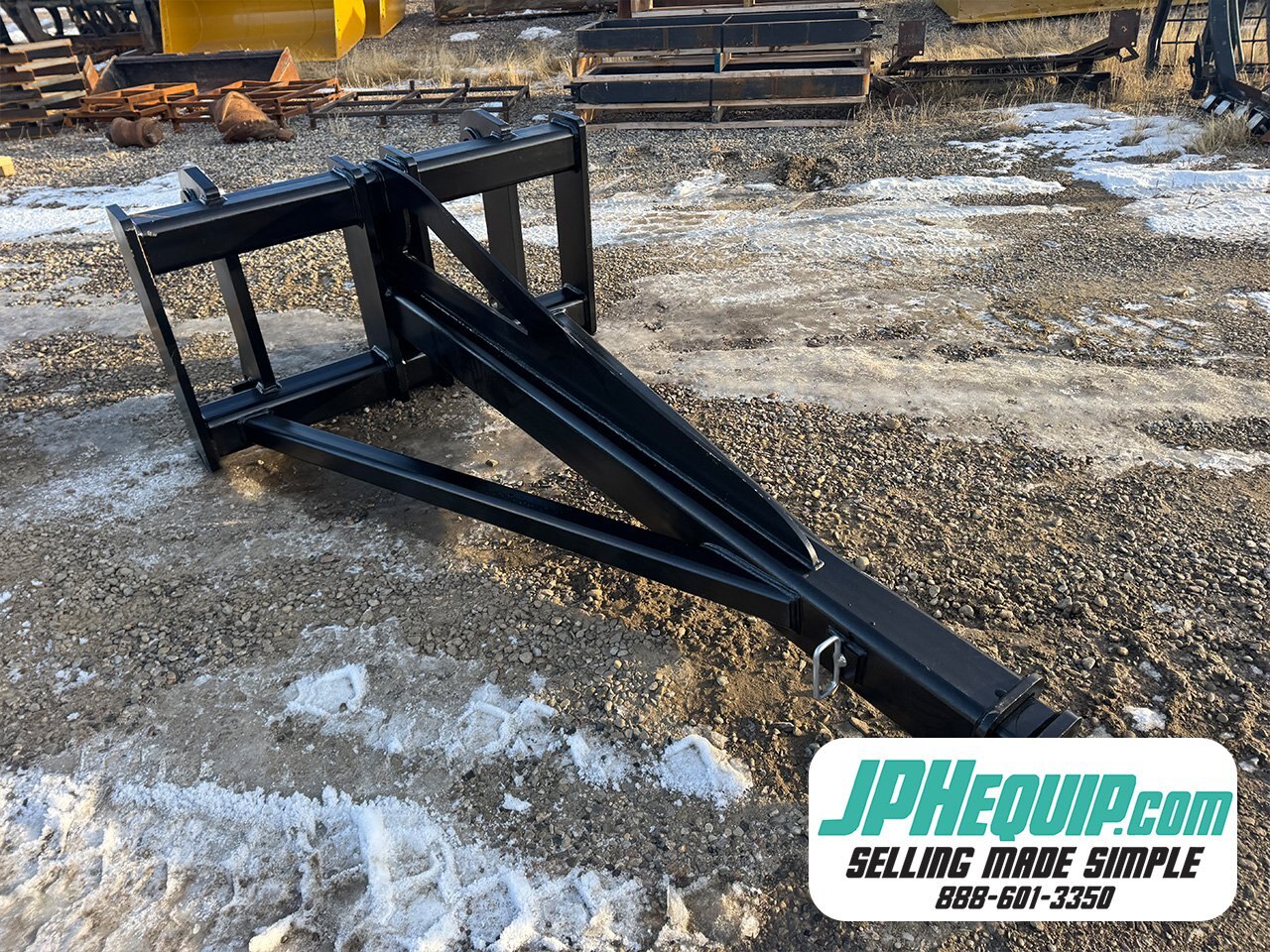 Wheel Loader JIB Boom Stinger ISO High Vis Deere 624P #10301 JPH