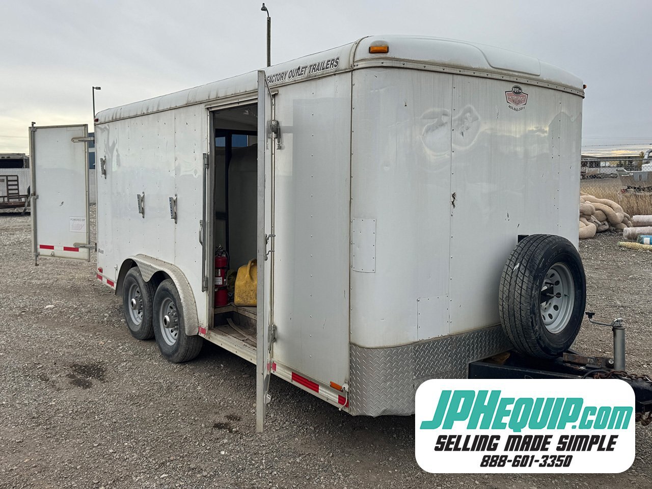 2015 Forest River w/ 2014 Hotsy 1260SS Wash Trailer 4.3GPM #9316 JP