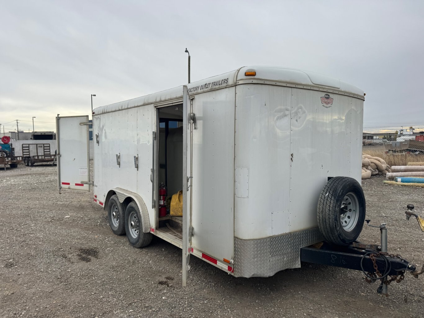 2015 Forest River w/ 2014 Hotsy 1260SS Wash Trailer 4.3GPM #9316 JP