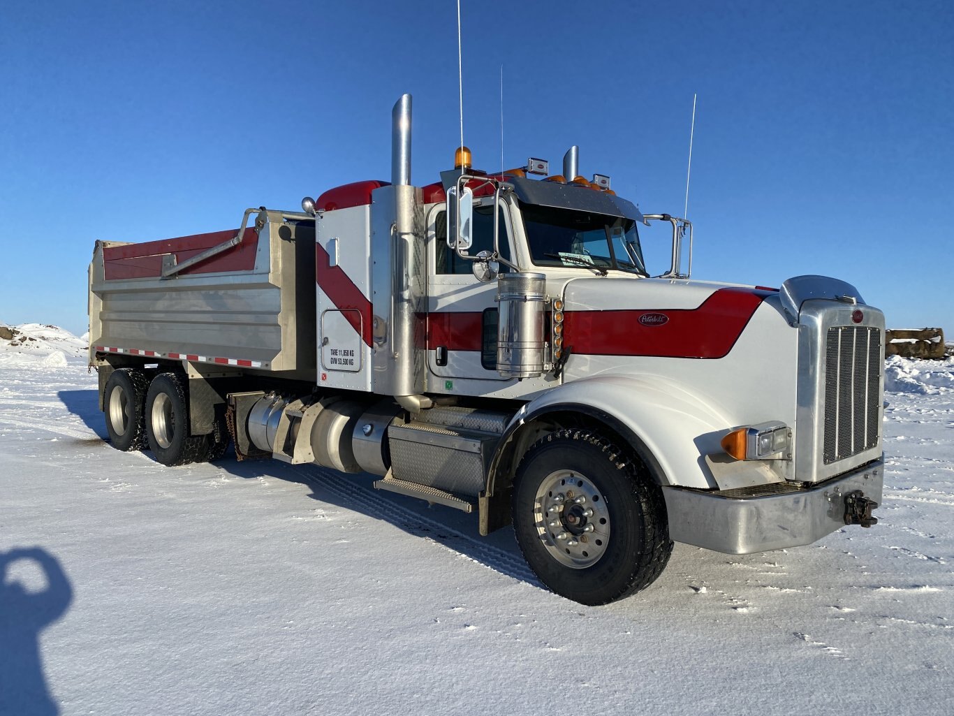 2013 Peterbilt 367 Gravel Truck Dump Truck #9317 BP