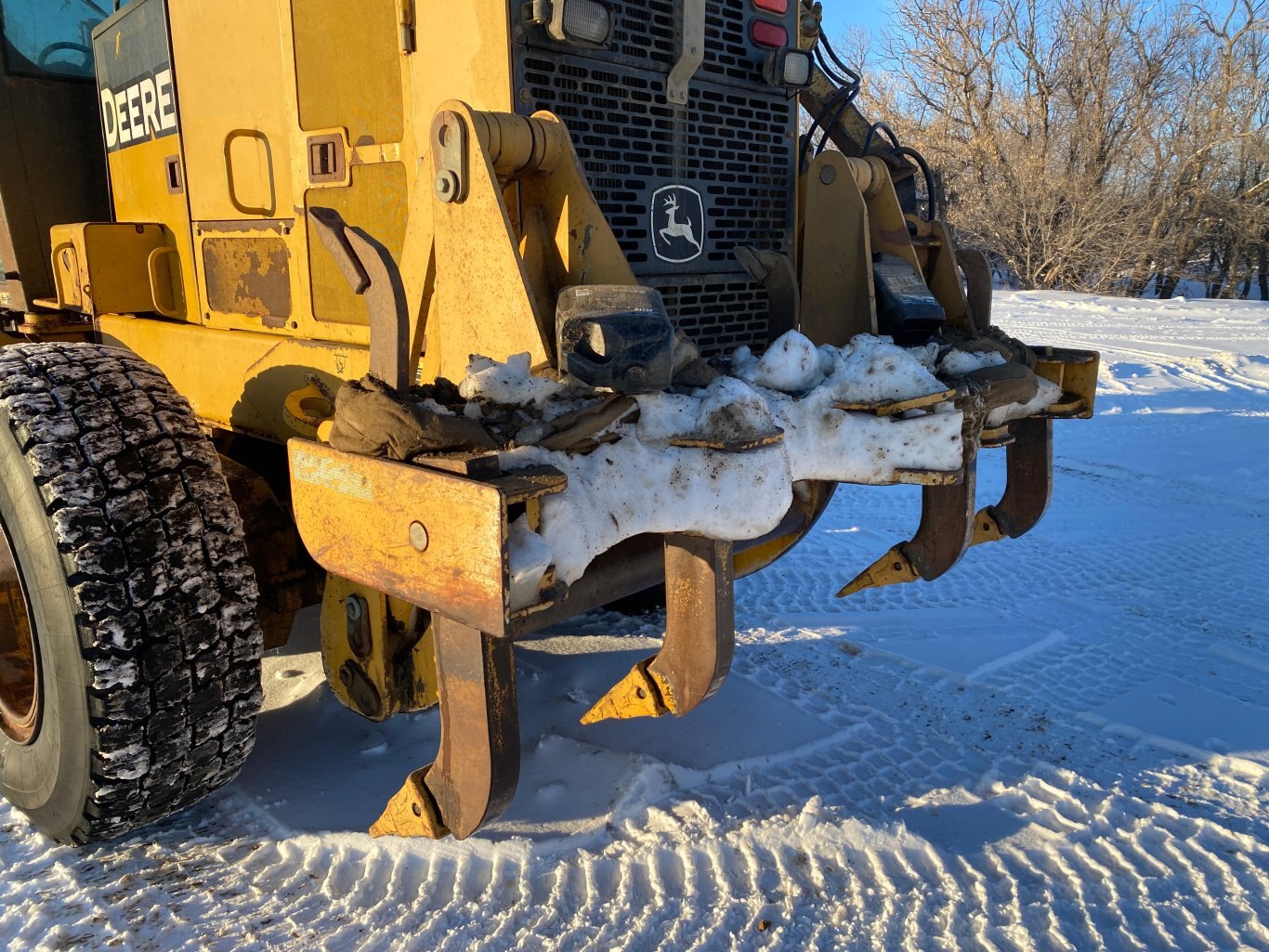 2006 Deere 872D Motor Grader with Snow Wing #9318 BP