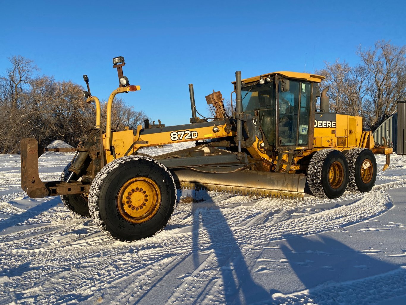 2006 Deere 872D Motor Grader with Snow Wing #9318 BP