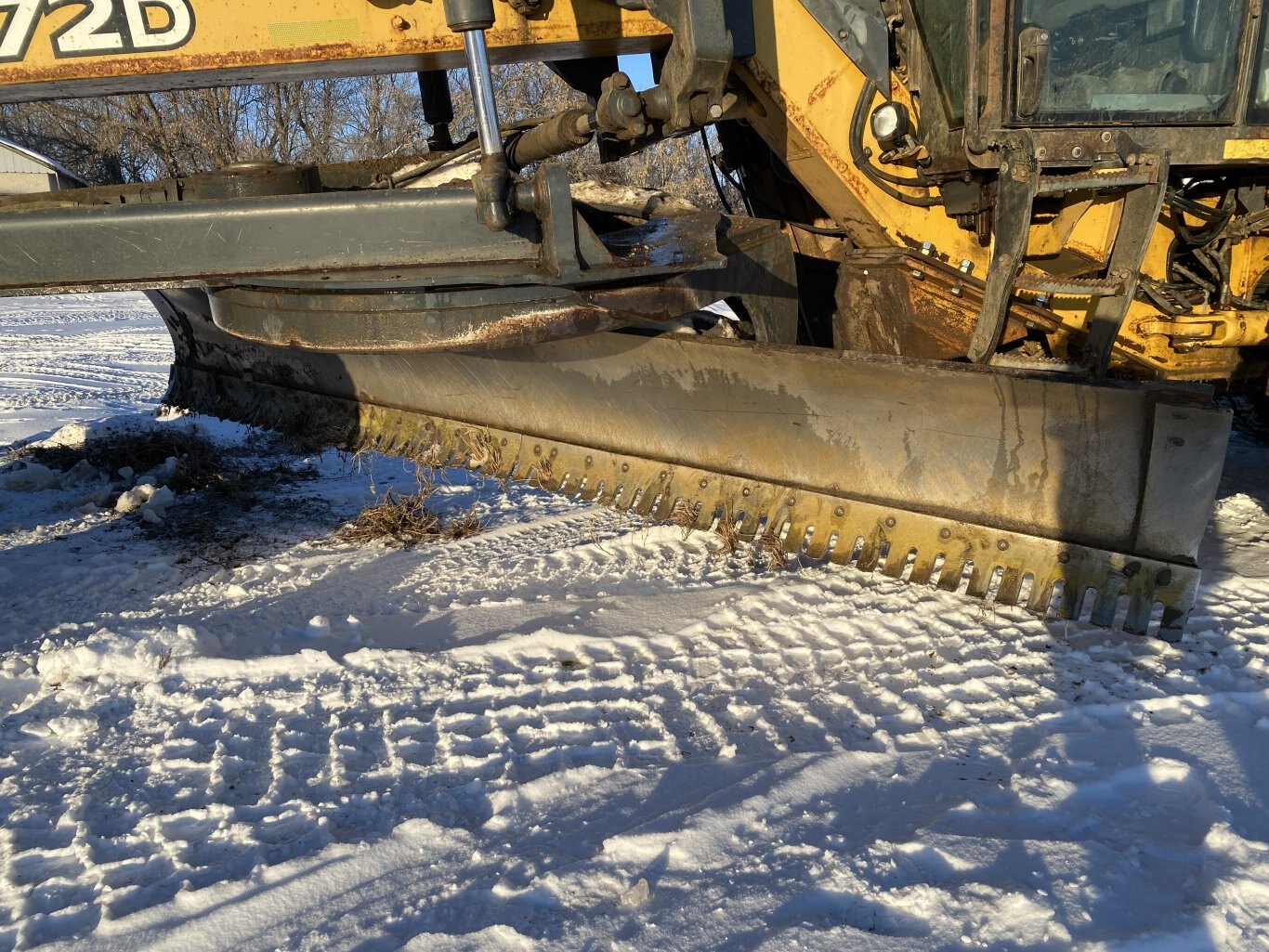 2006 Deere 872D Motor Grader with Snow Wing #9318 BP