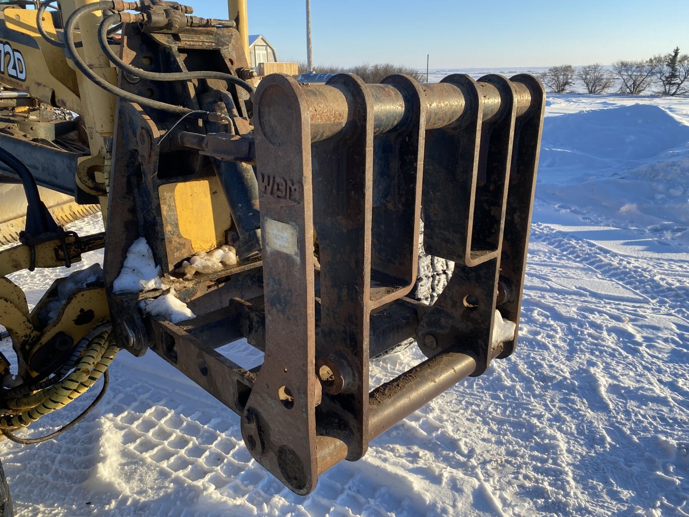 2006 Deere 872D Motor Grader with Snow Wing #9318 BP