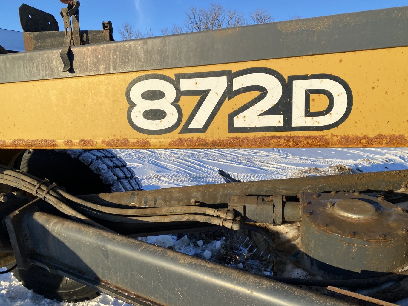 2006 Deere 872D Motor Grader with Snow Wing #9318 BP