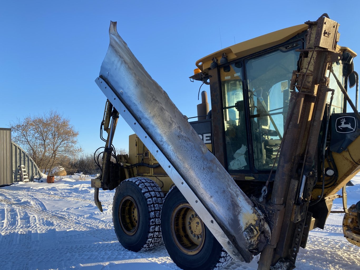 2006 Deere 872D Motor Grader with Snow Wing #9318 BP