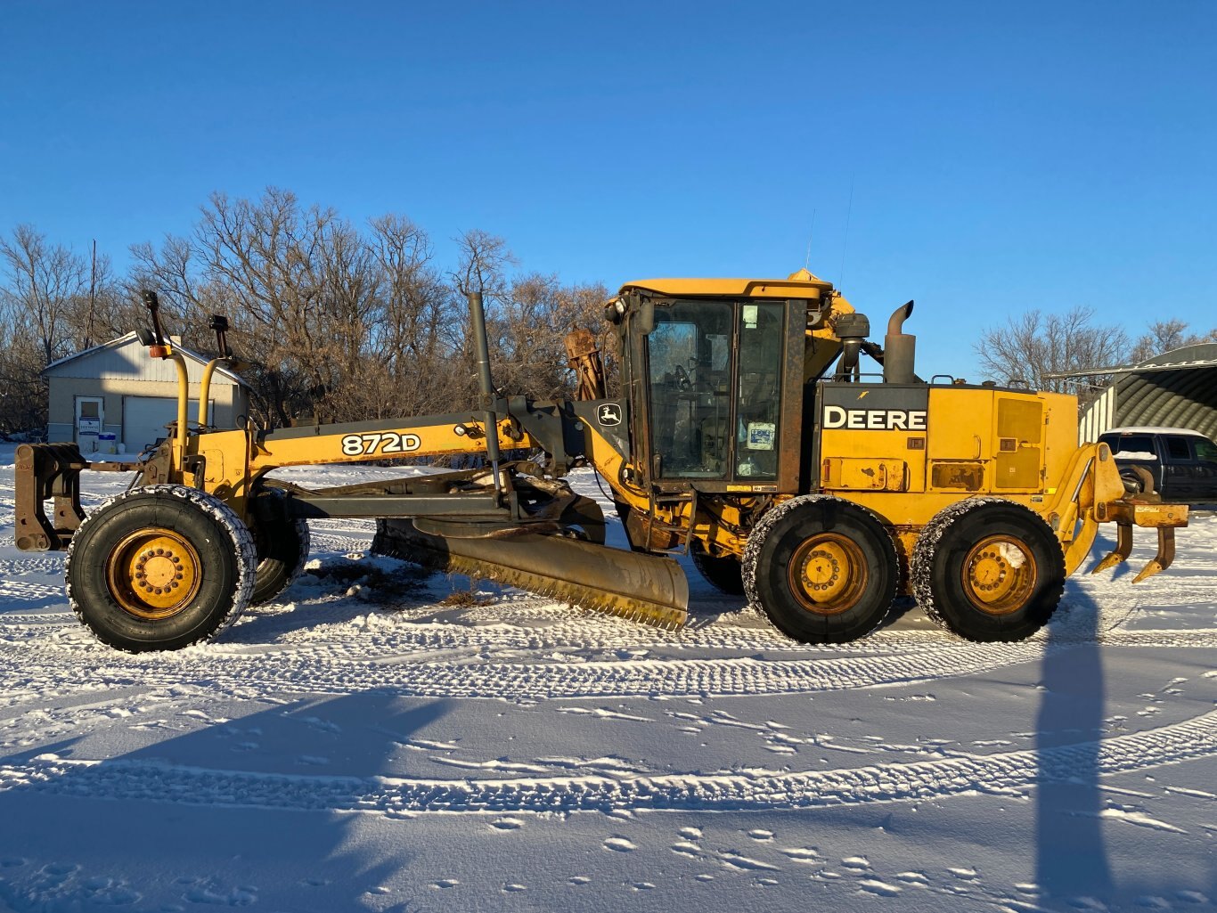 2006 Deere 872D Motor Grader with Snow Wing #9318 BP