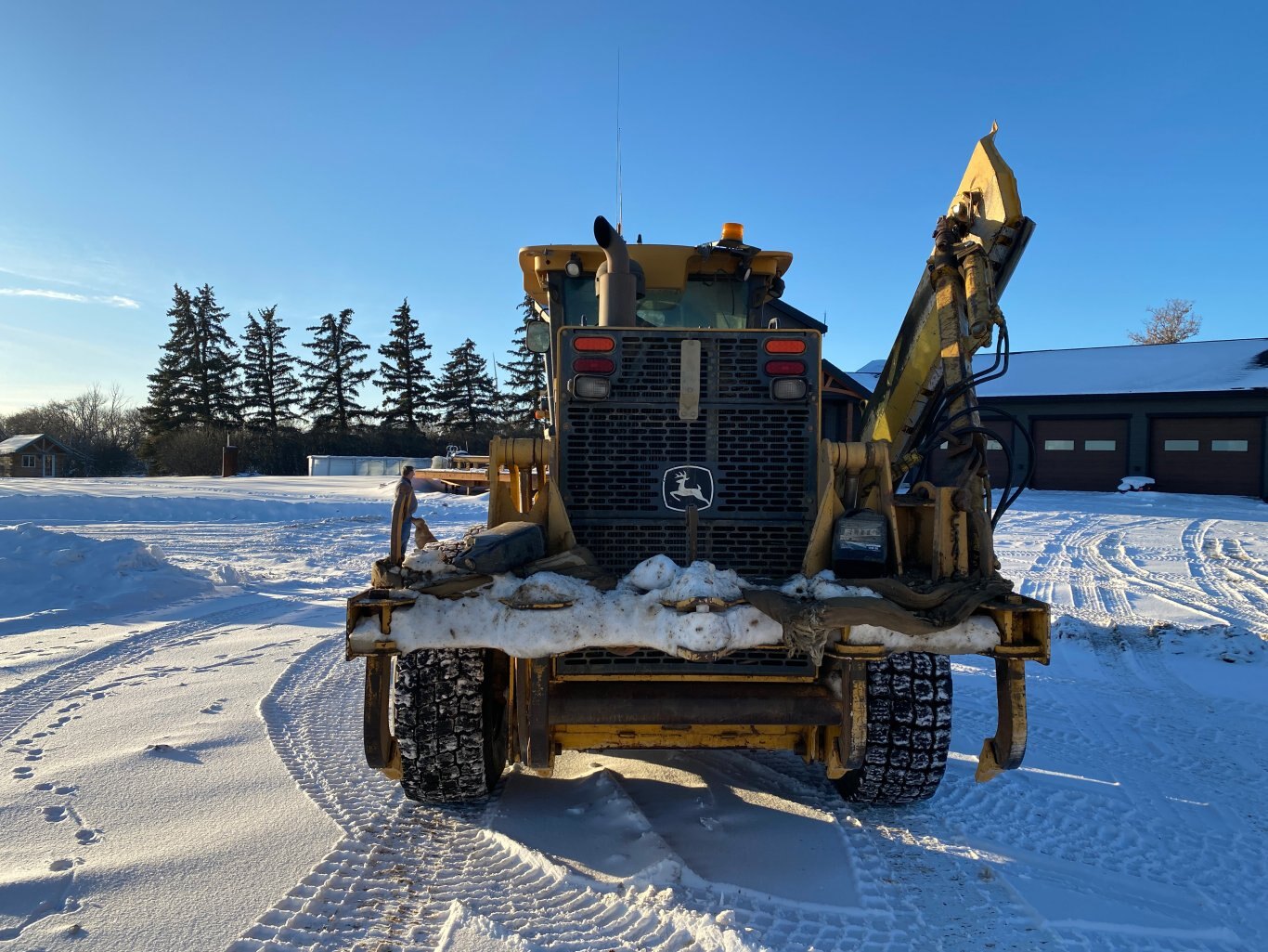 2006 Deere 872D Motor Grader with Snow Wing #9318 BP