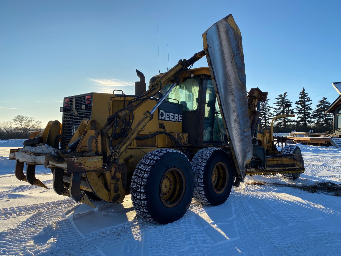 2006 Deere 872D Motor Grader with Snow Wing #9318 BP