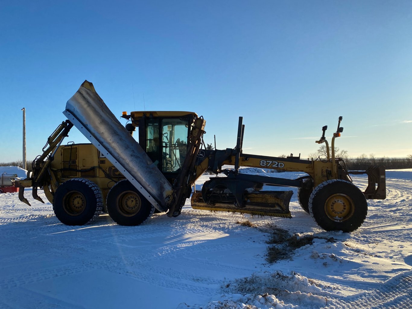 2006 Deere 872D Motor Grader with Snow Wing #9318 BP