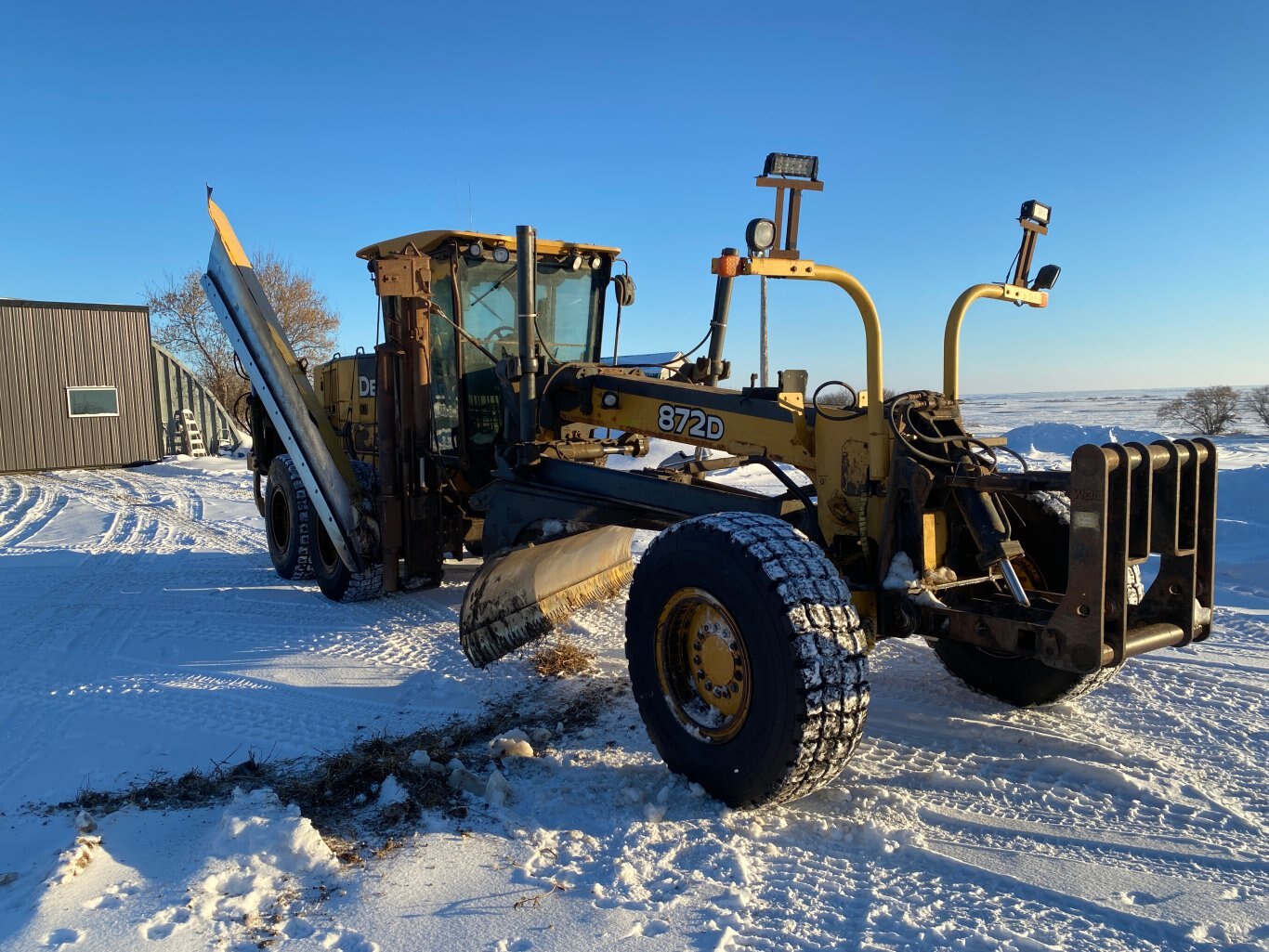 2006 Deere 872D Motor Grader with Snow Wing #9318 BP