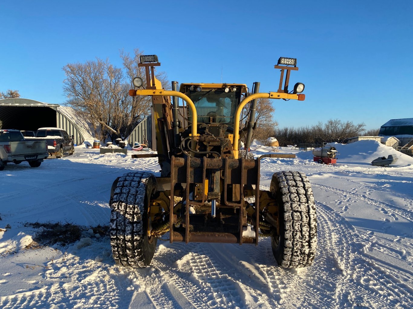 2006 Deere 872D Motor Grader with Snow Wing #9318 BP