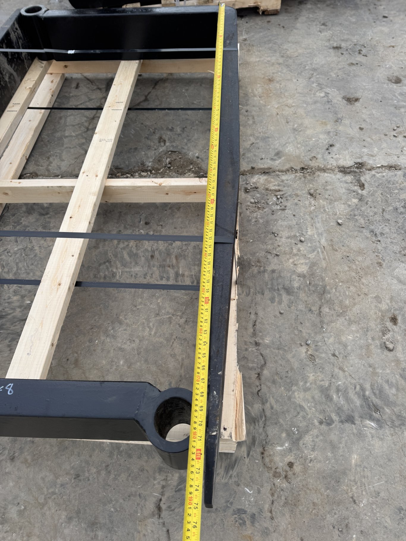 Loose Pallet Forks 72x3x8 Multiple Carriages Available #10388 JPH