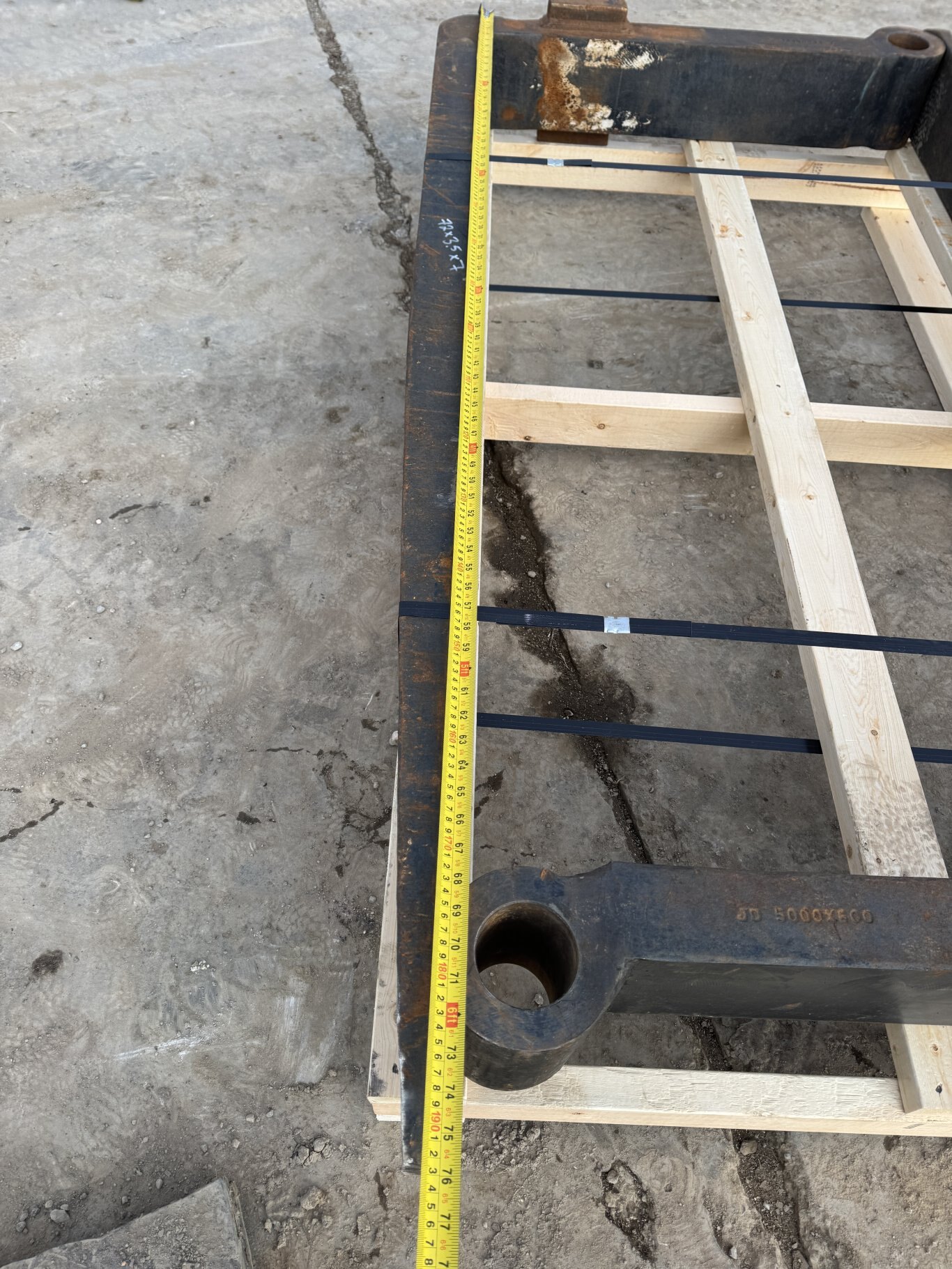 Loose Pallet Forks 72x3.5x7 #10419 JPH