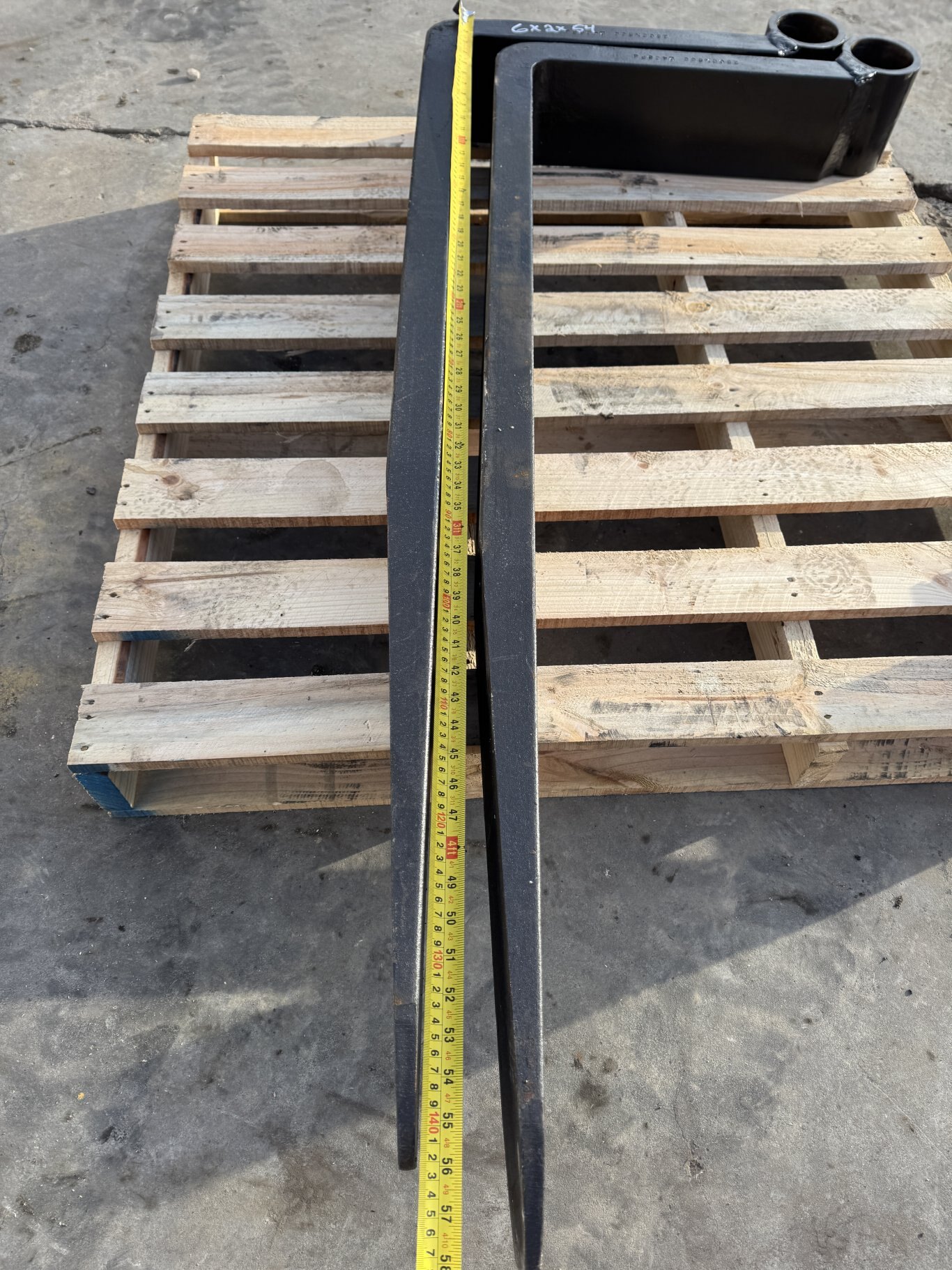 Loose Pallet Forks 54x2x6 #10420 JPH