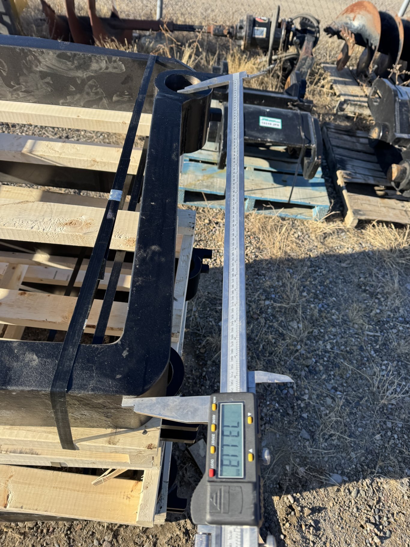 Loose Pallet Forks 54x2.5x6 Multiple Carriages Available #10422 JPH