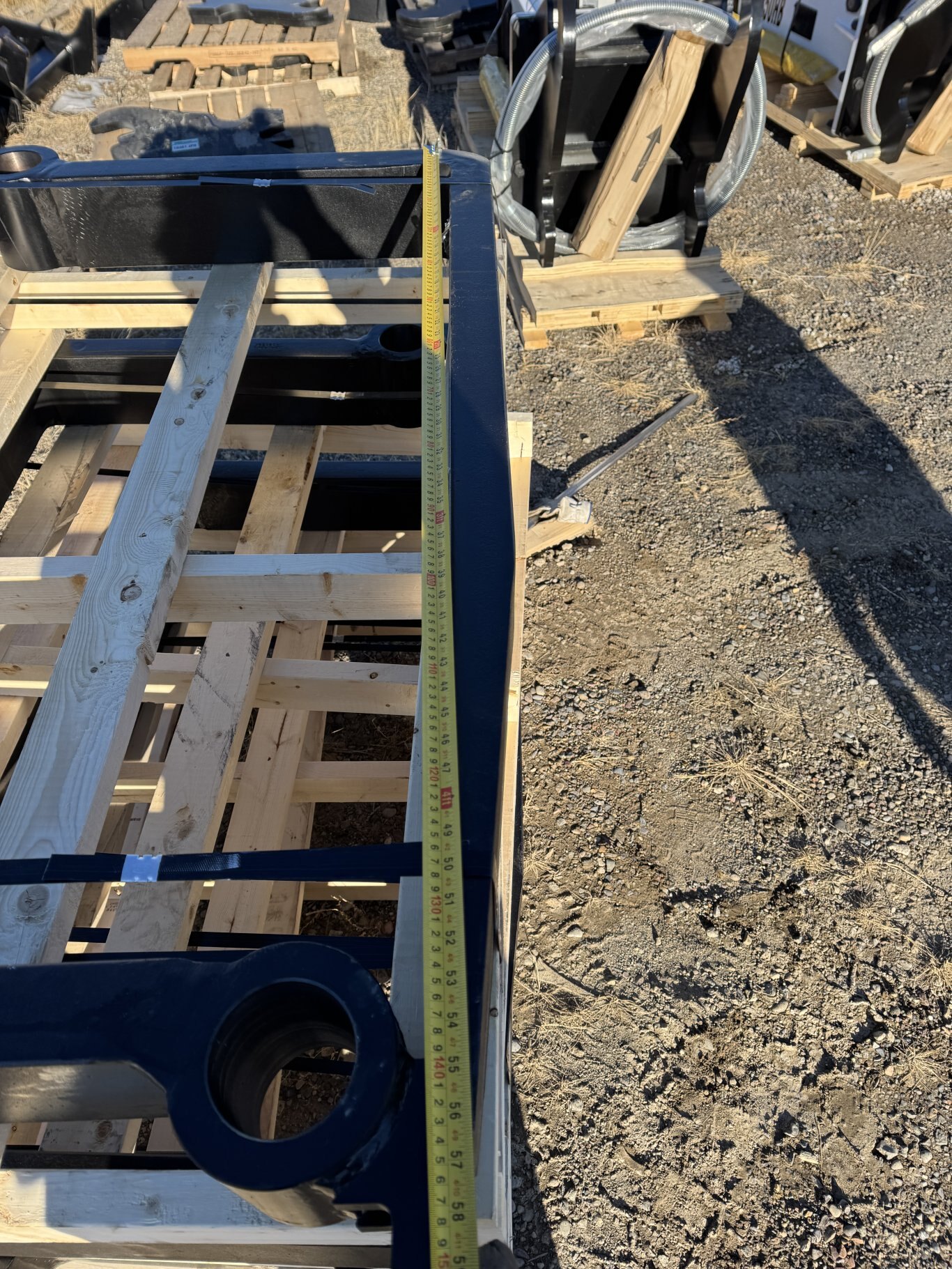 Loose Pallet Forks 54x2.5x6 Multiple Carriages Available #10422 JPH