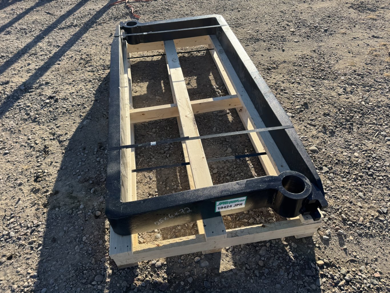 Loose Pallet Forks 72x2.5x6 Multiple Carriages Available #10424 JPH