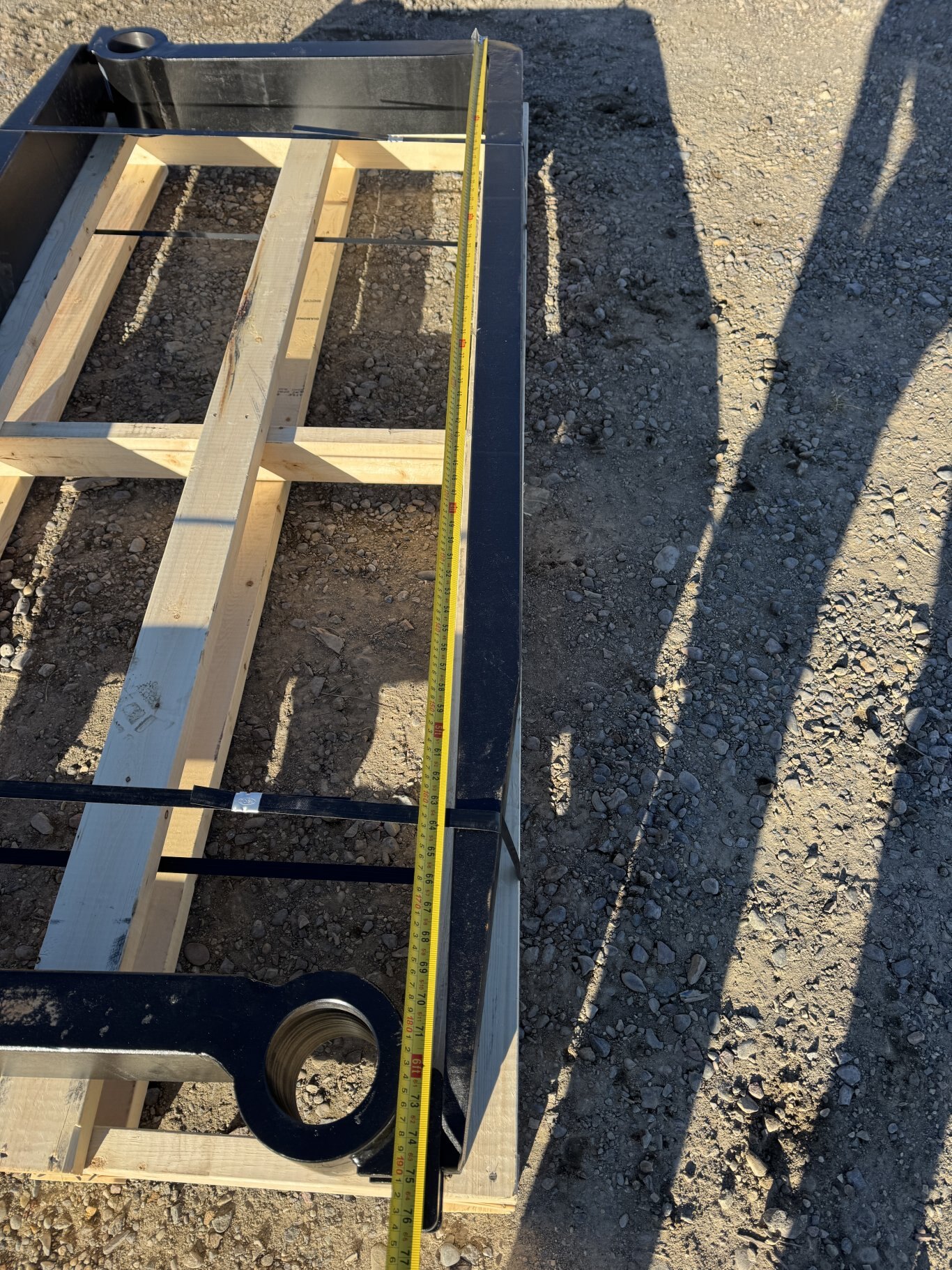 Loose Pallet Forks 72x2.5x6 Multiple Carriages Available #10424 JPH